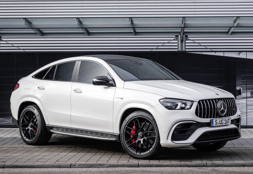 Lateral del Mercedes-AMG GLE 63 S Coupé.