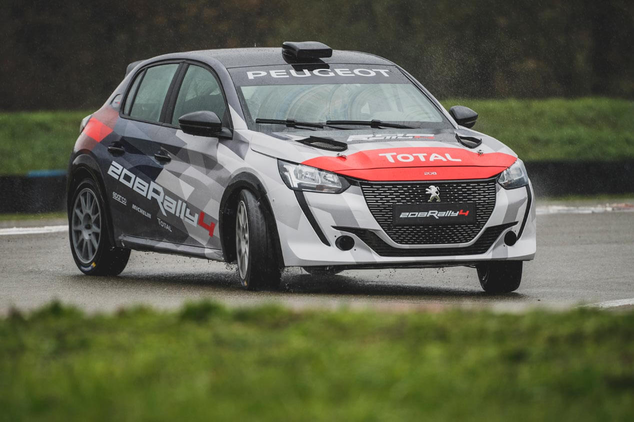 Peugeot 208 Rally4, notablemente mejor