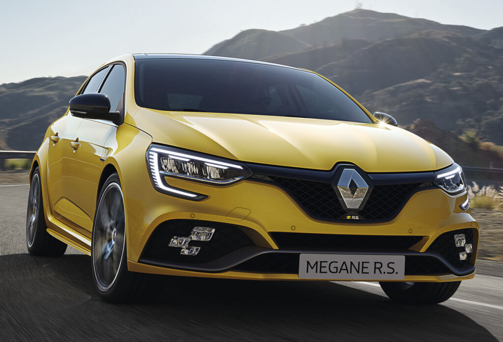 Renault Megane R.S. 2020: más potencia y tecnología