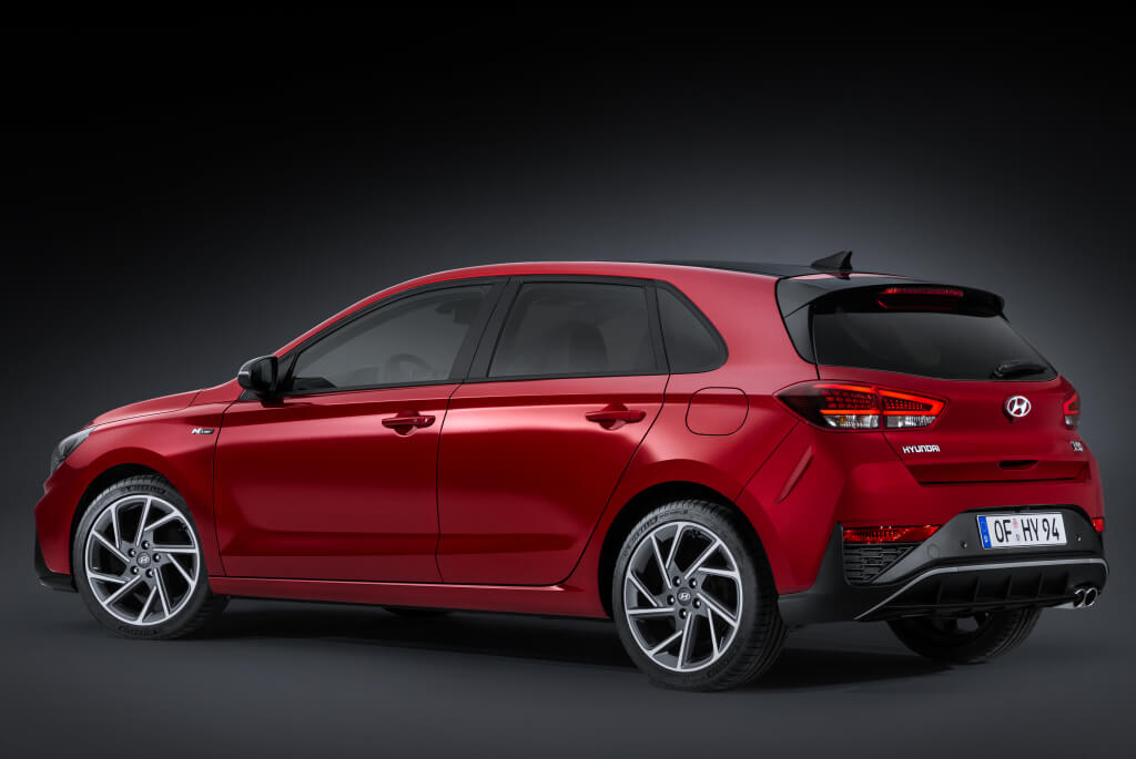 Hyundai i30 2020, trasera.