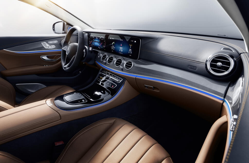 Mercedes Clase E 2020, interior.