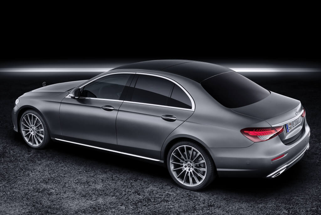 Trasera del Mercedes Clase E 2020.