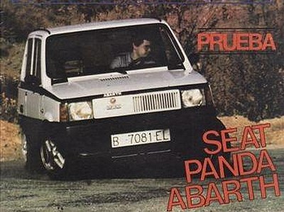 Seat Panda Abarth: Imagen de archivo.