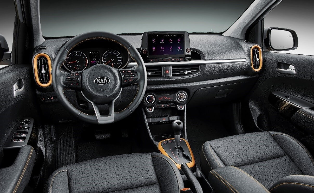 Kia Picanto 2021: interior.