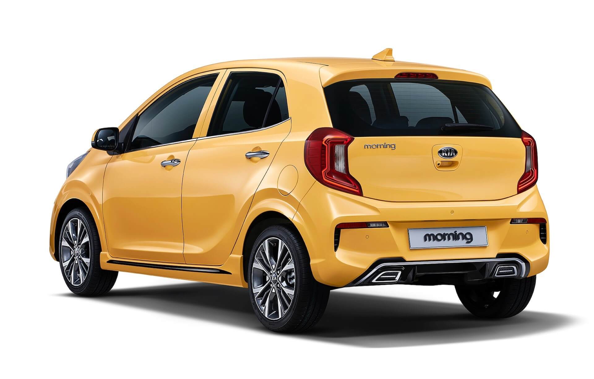 Kia Picanto 2021: trasera.