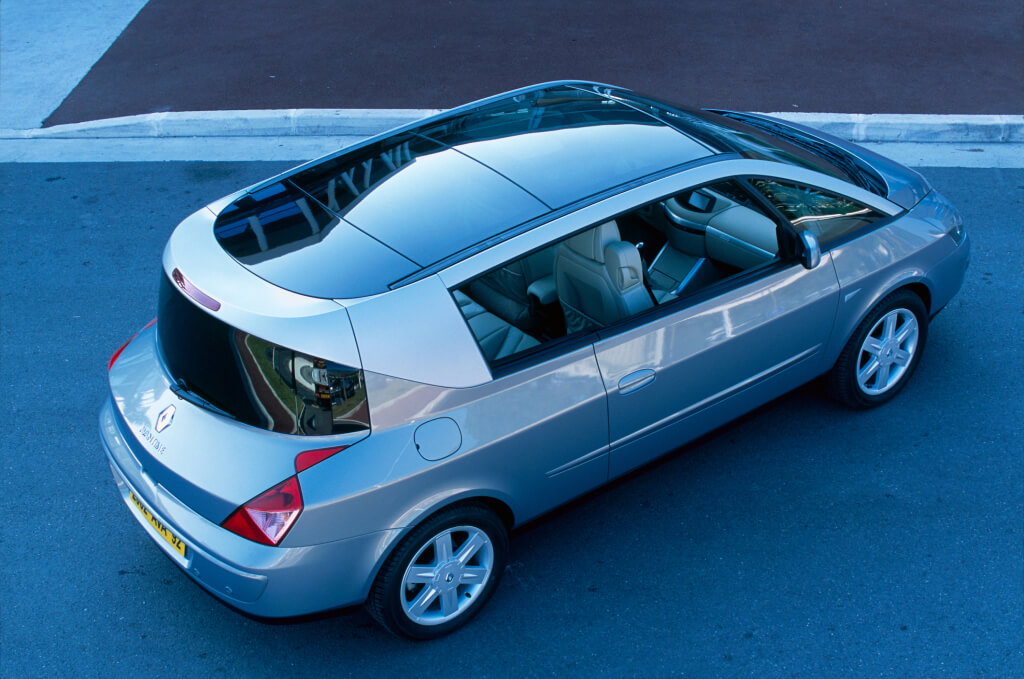 Renault Avantime: techo.