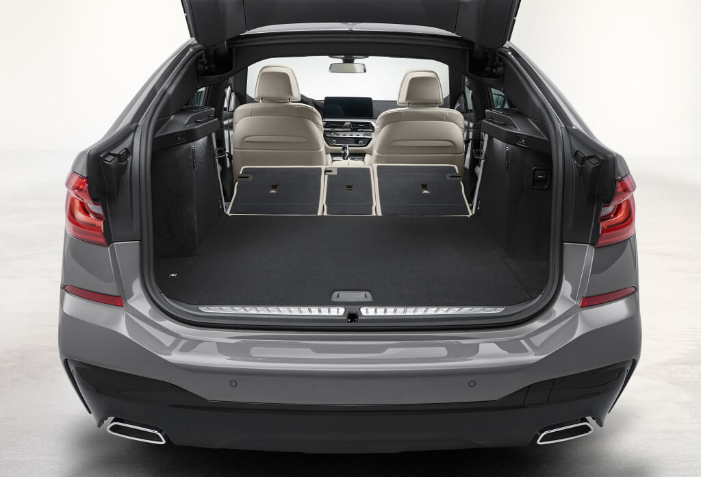 Maletero del BMW Serie 6 GT 2021.