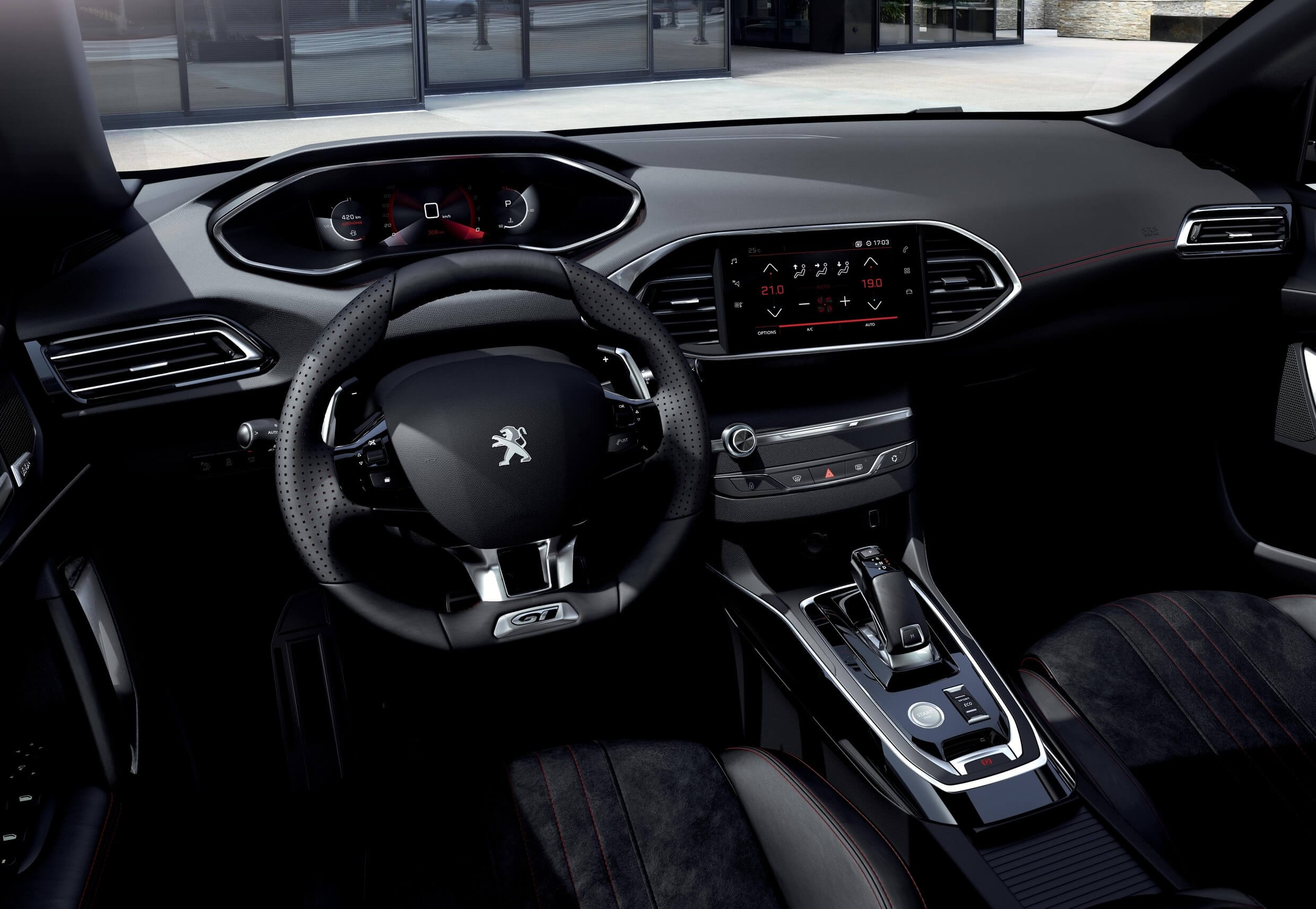 Peugeot 308 2020: interior.