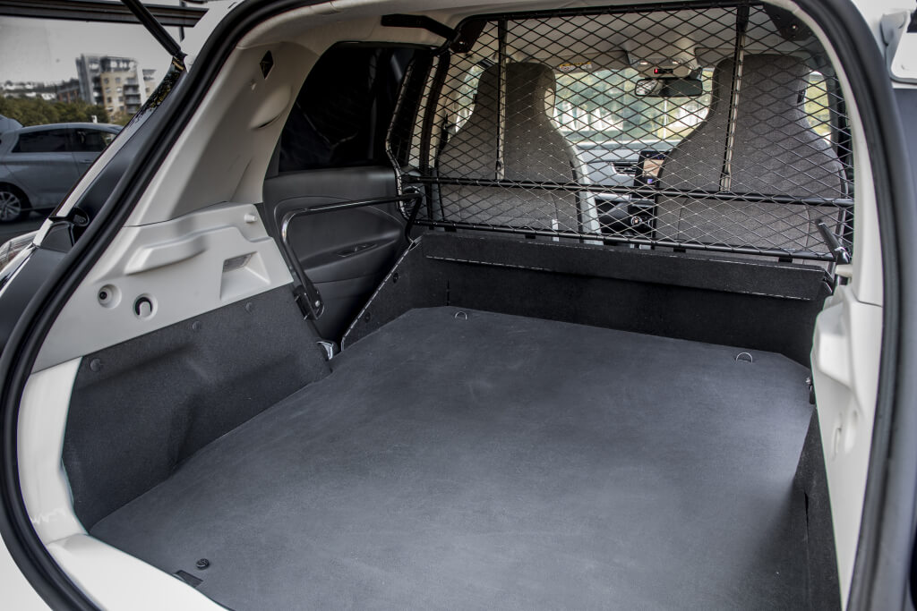 Renault ZOE Van: zona de carga.