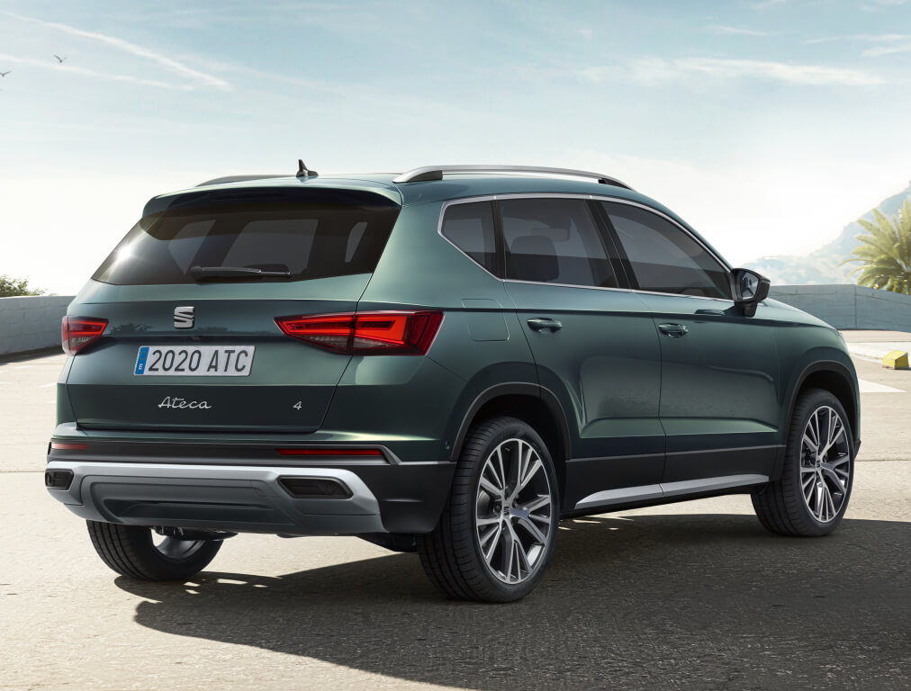 Seat Ateca 2021: trasera.