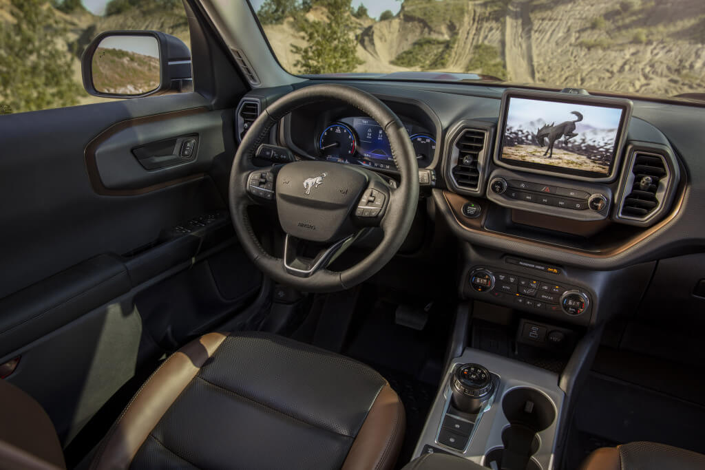 Ford Bronco Sport, interior.