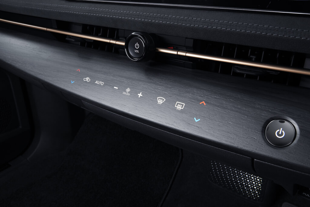 Nissan Ariya: detalle.