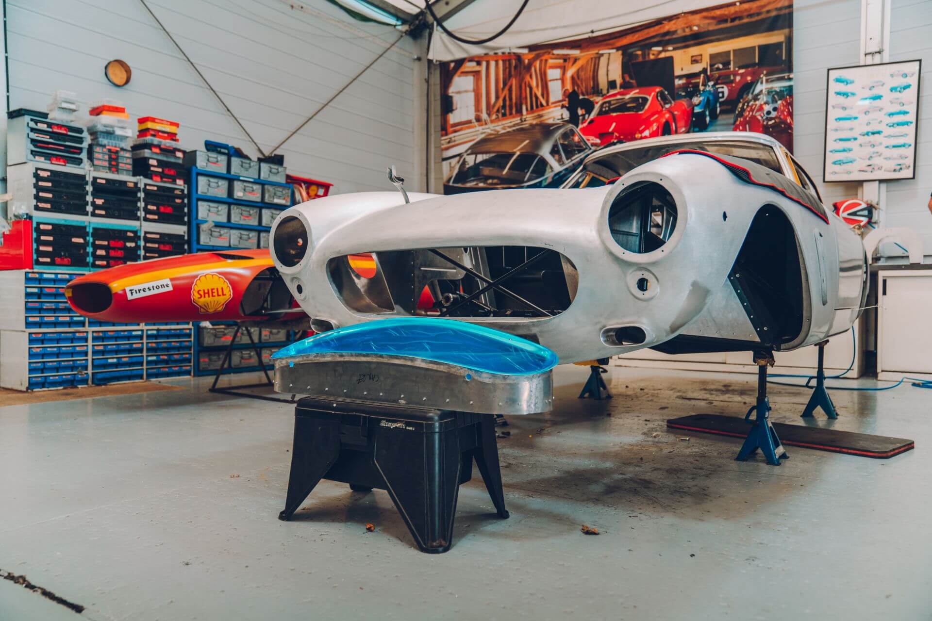 Ferrari 250 GT Revival: fabricación.