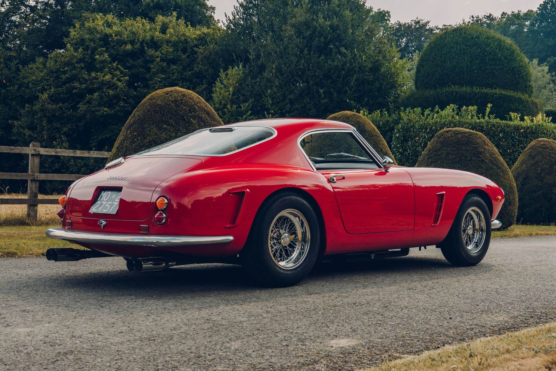Ferrari 250 GT Revival: trasera.