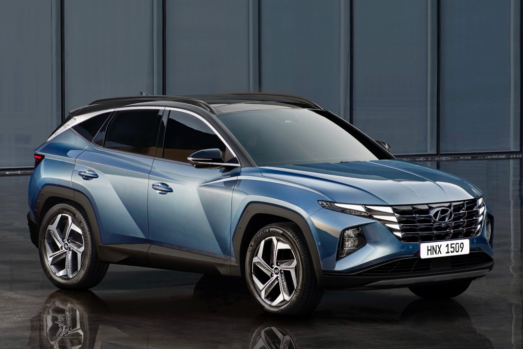 Hyundai Tucson 2021: frontal.