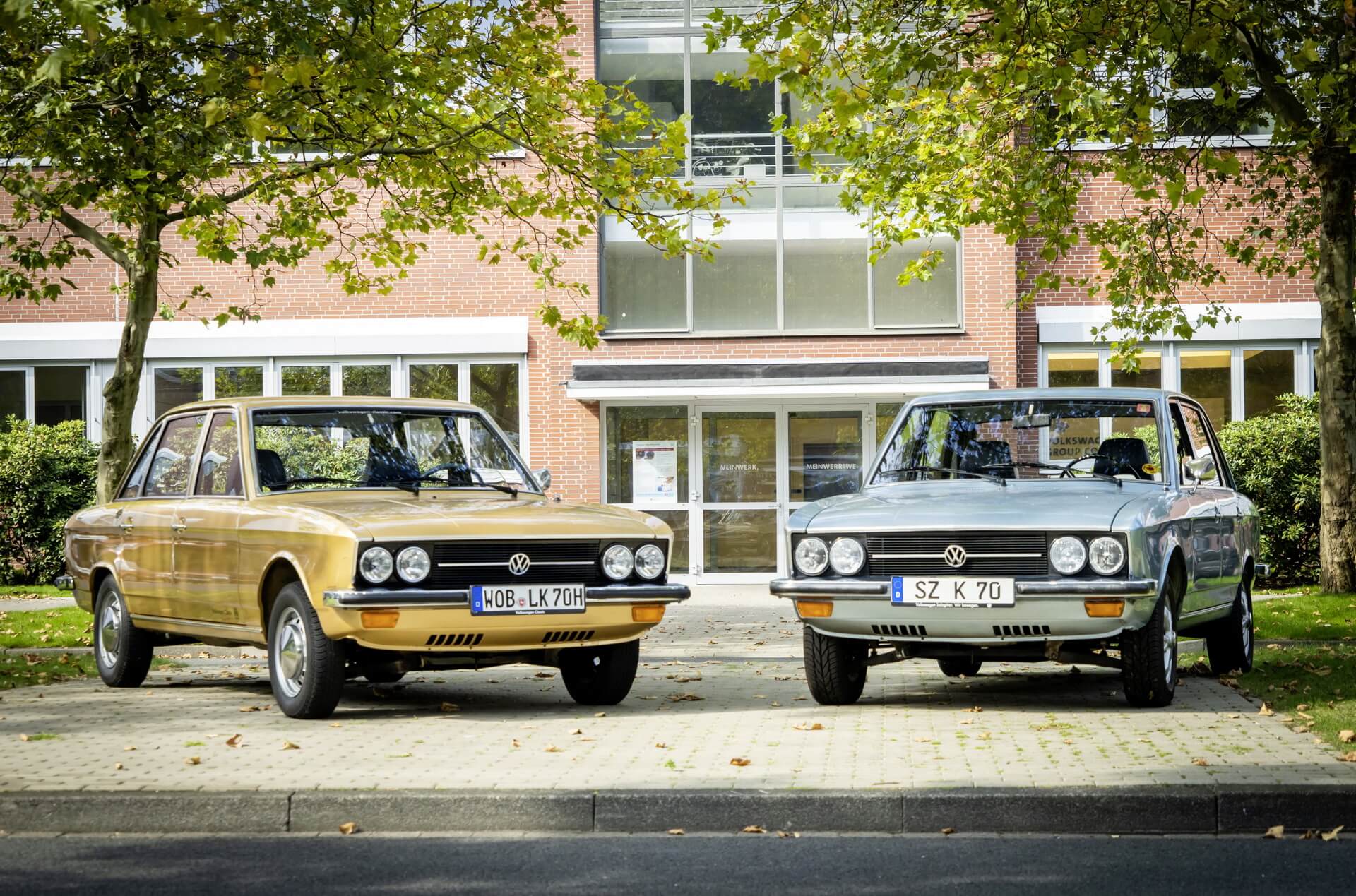 Volkswagen K70: frontal.