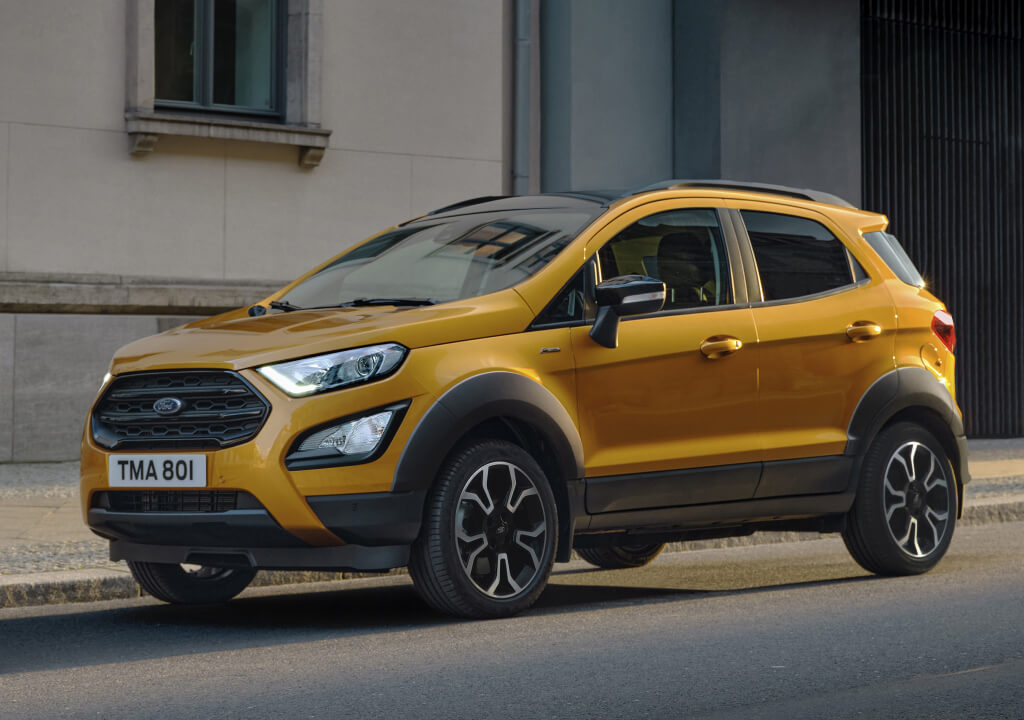 Ford EcoSport Active: frontal.