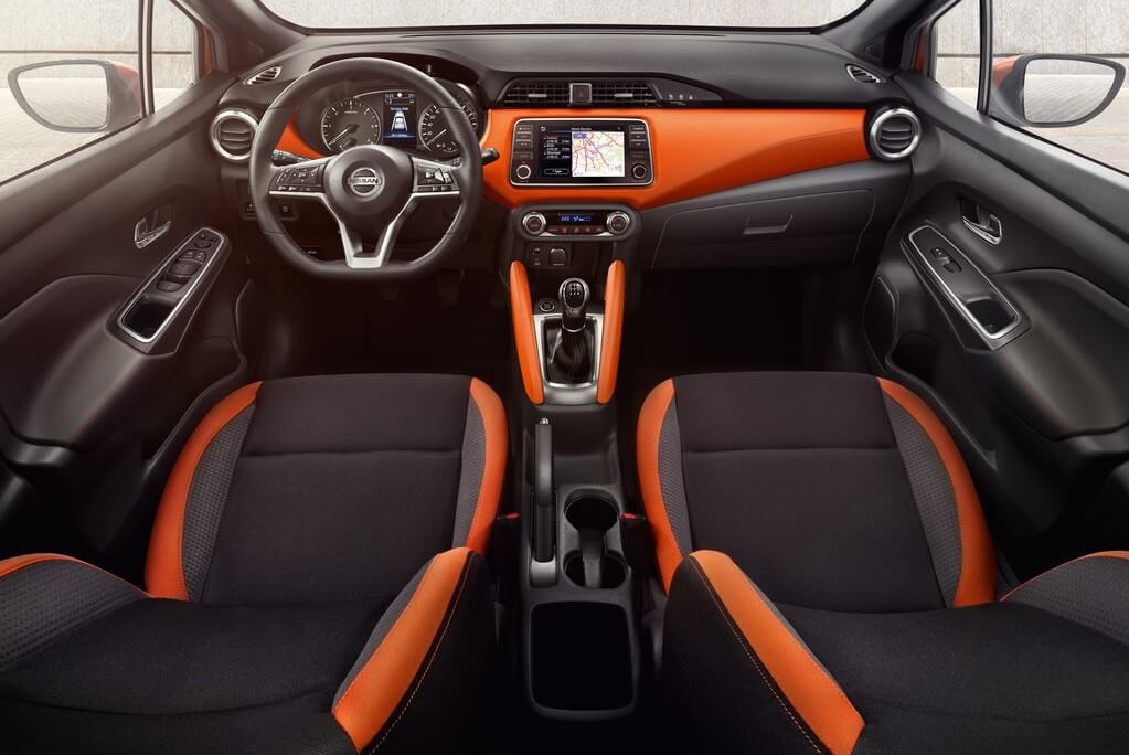 Nissan Micra 2021: interior.