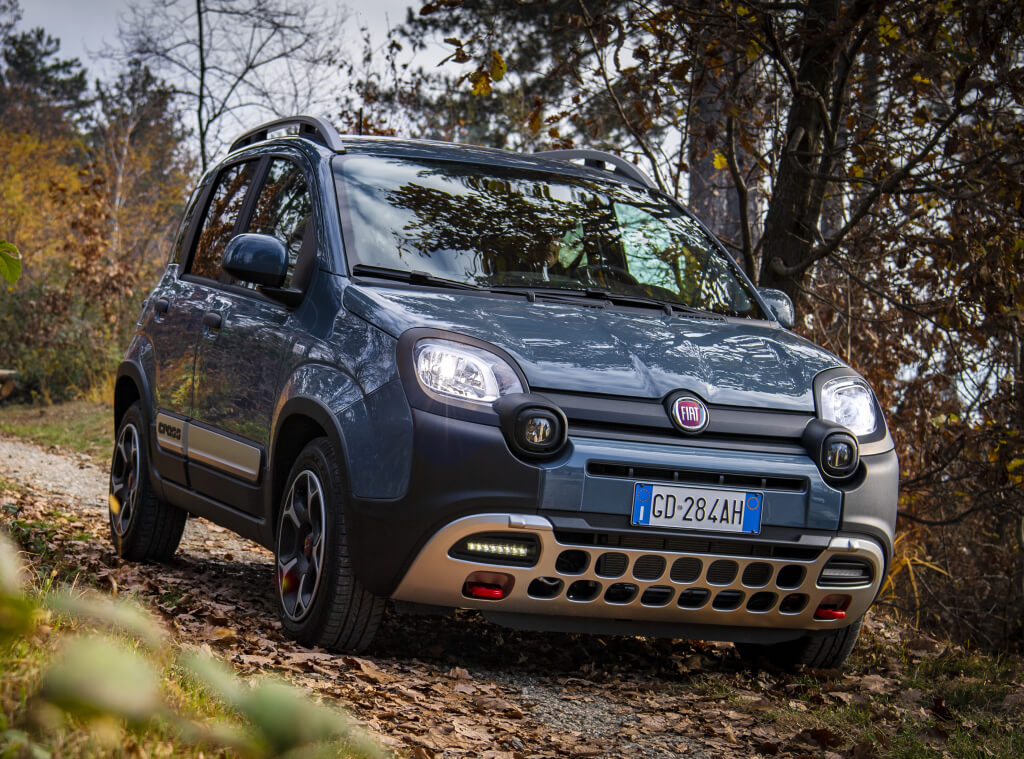 Fiat Panda Cross 2021: frontal.