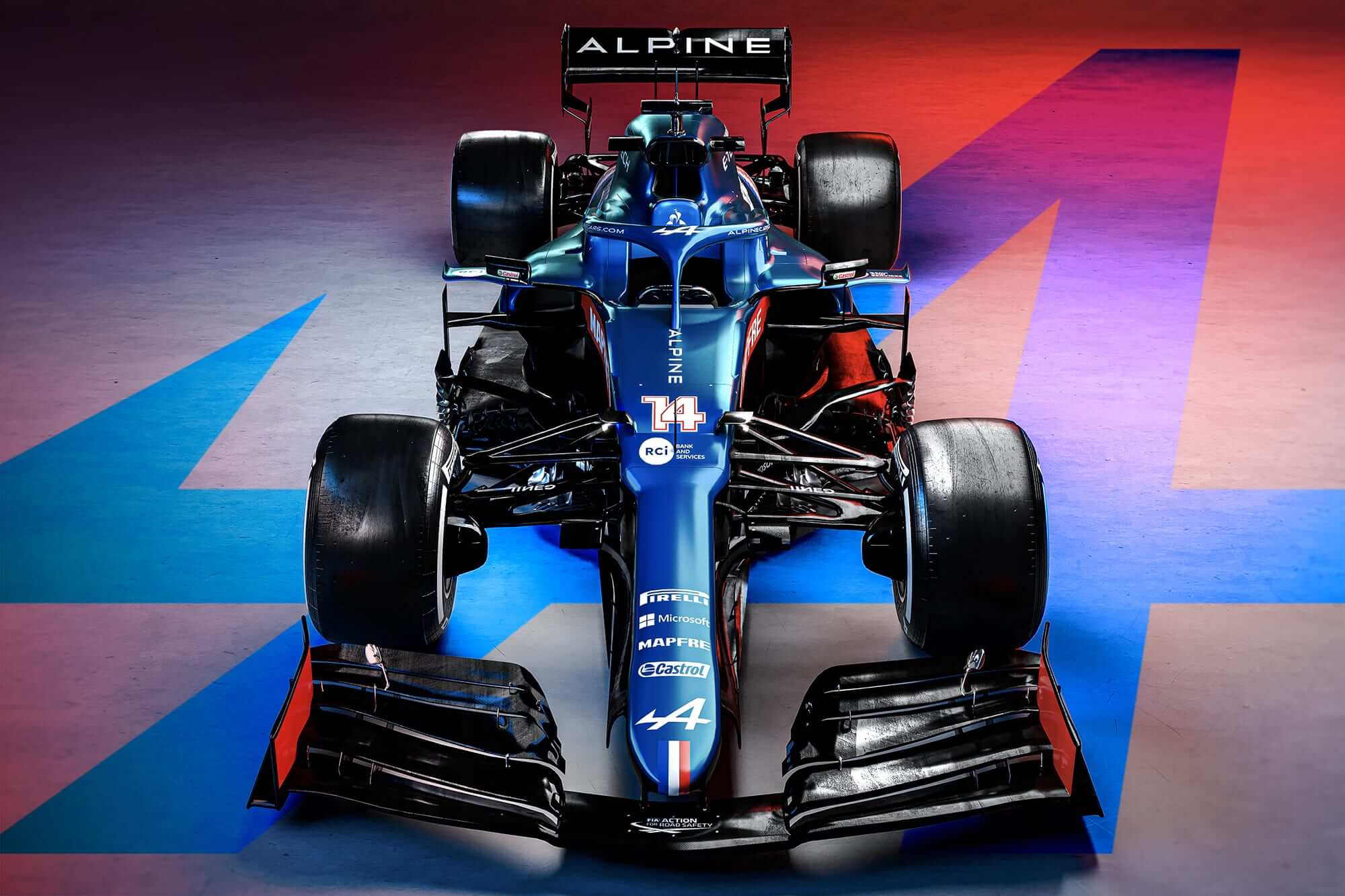 Apine A521: frontal.