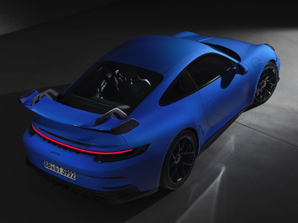Porsche 911 GT3 2021: techo.