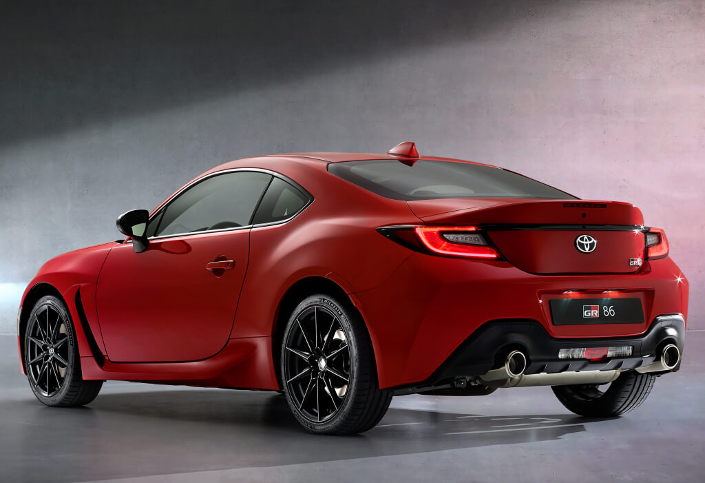 Toyota GR86: trasera.