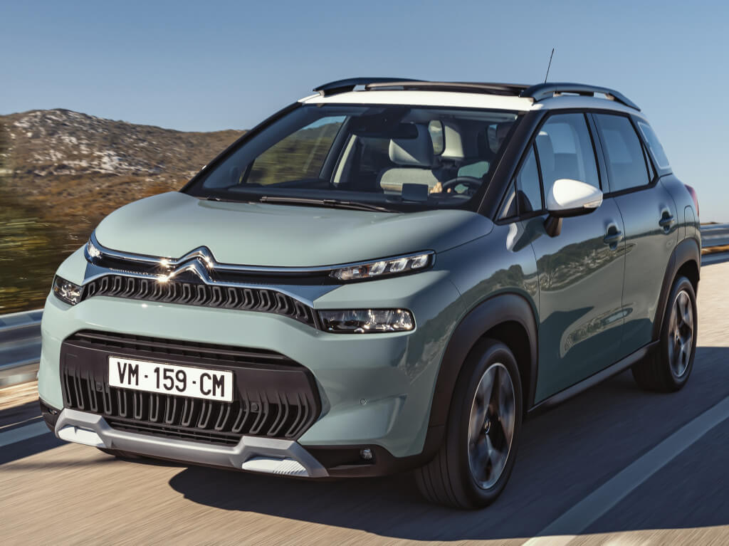 Citroën C3 Aircross: frontal.