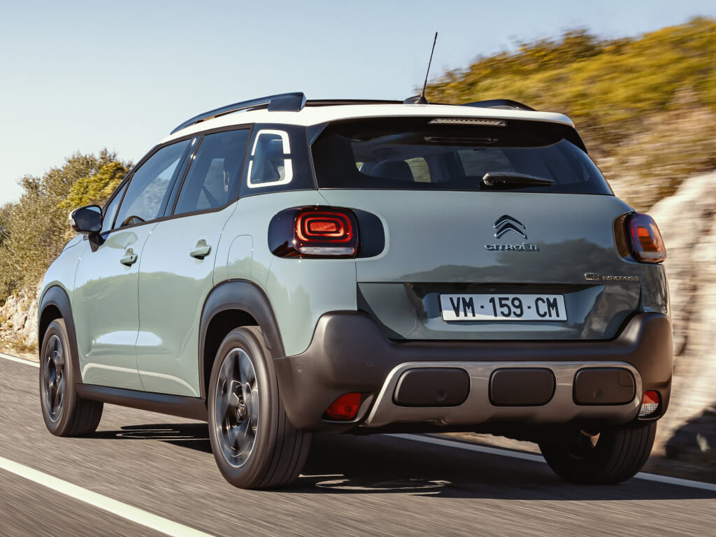 Citroën C3 Aircross: trasera.