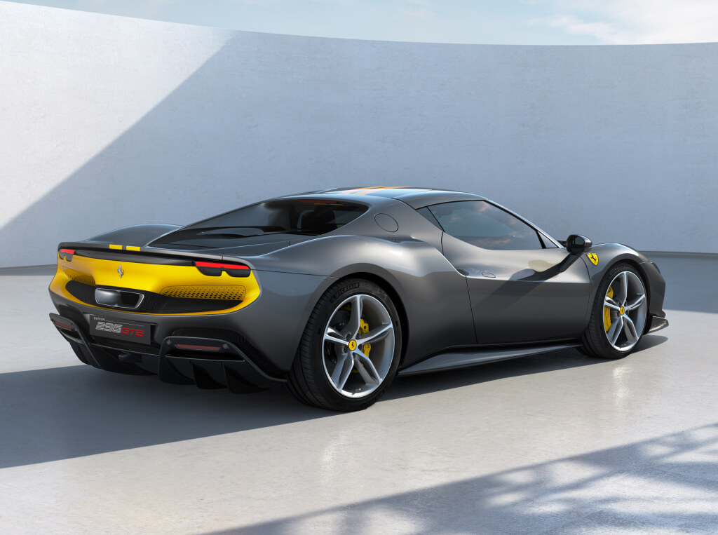 Ferrari 296 GTB Assetto Fiorano: trasera.