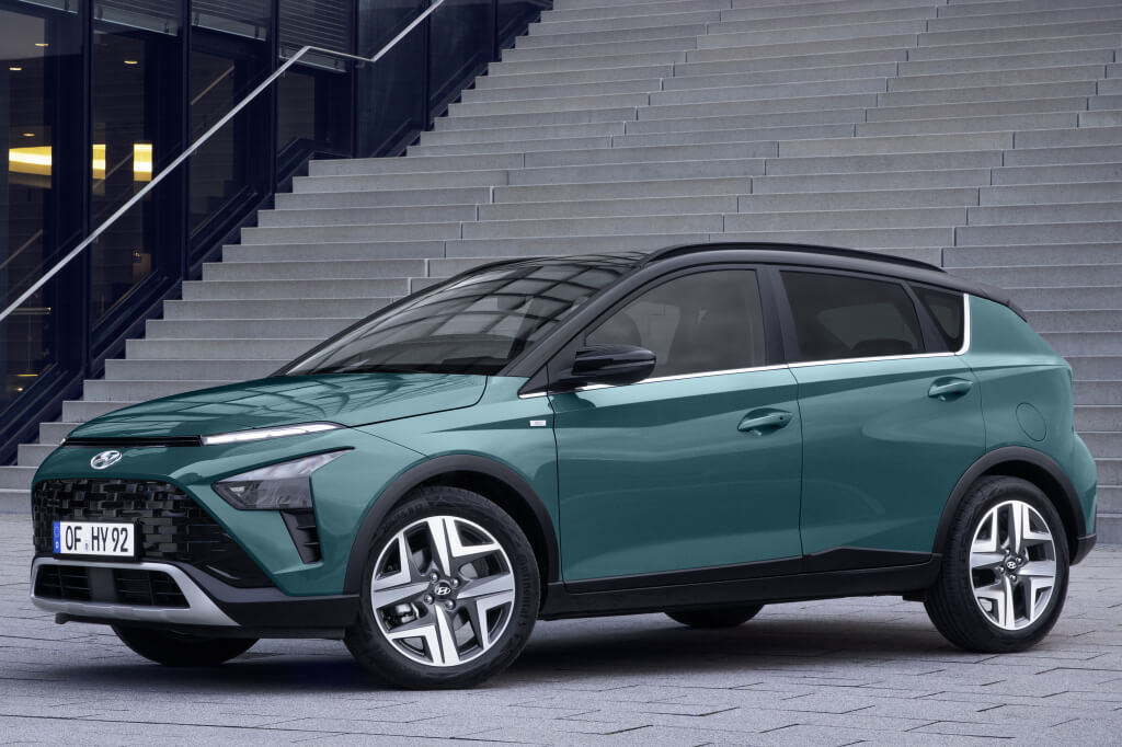 Hyundai Bayon: frontal.