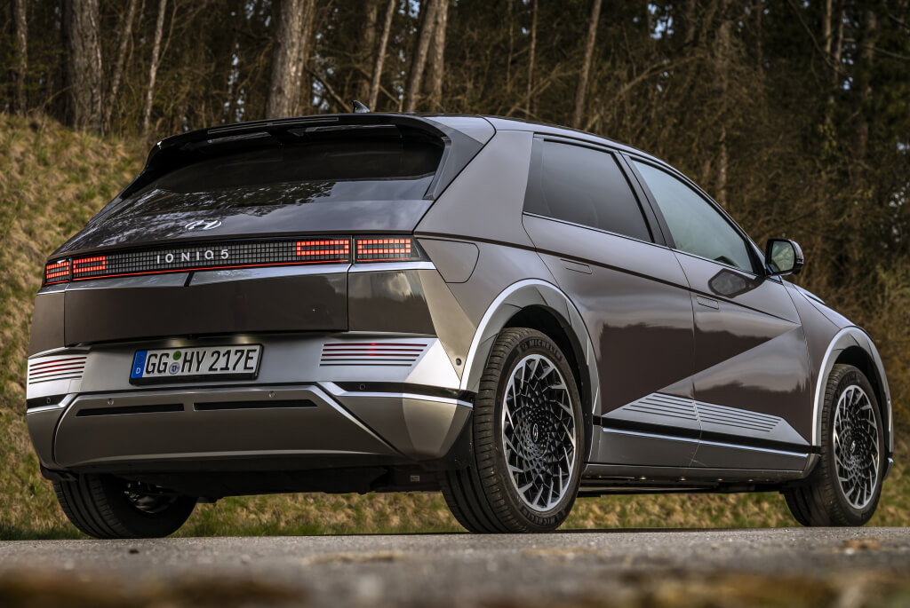 Hyundai IONIQ 5: trasera.