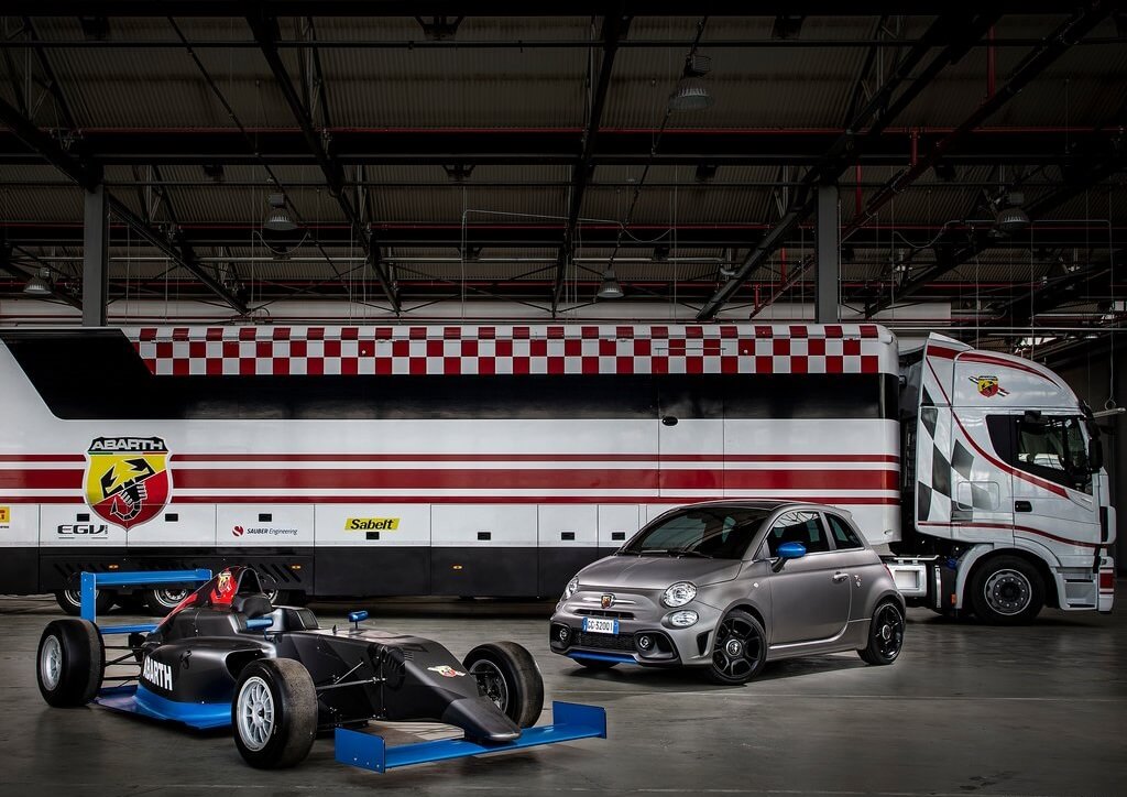 Abarth F595: fórmula 4.