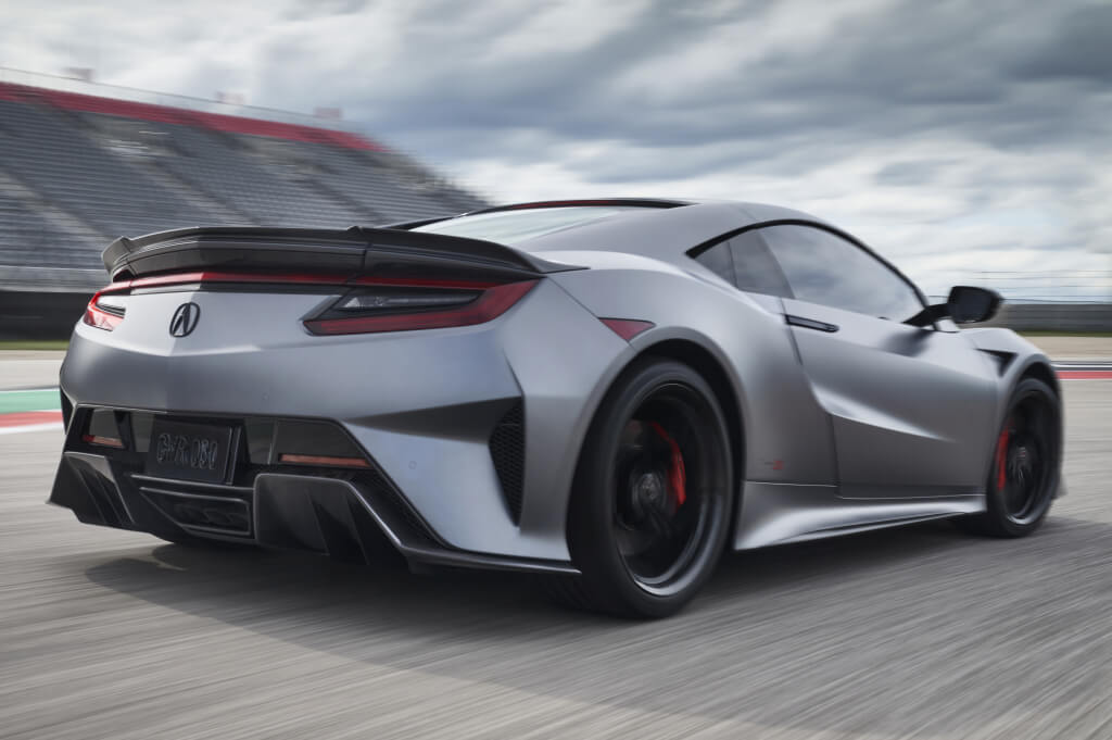 Honda NSX Type-S: trasera.