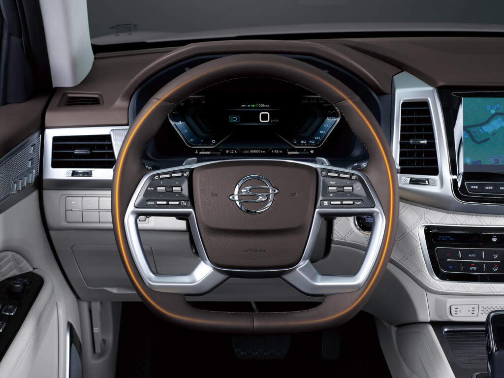 SsangYong Rexton 2021, interior.