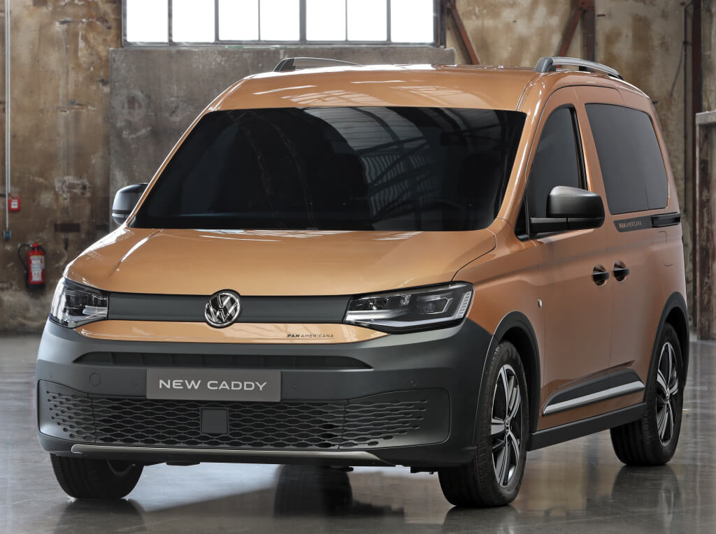 Volkswagen Caddy Panamericana, influencia aventurera