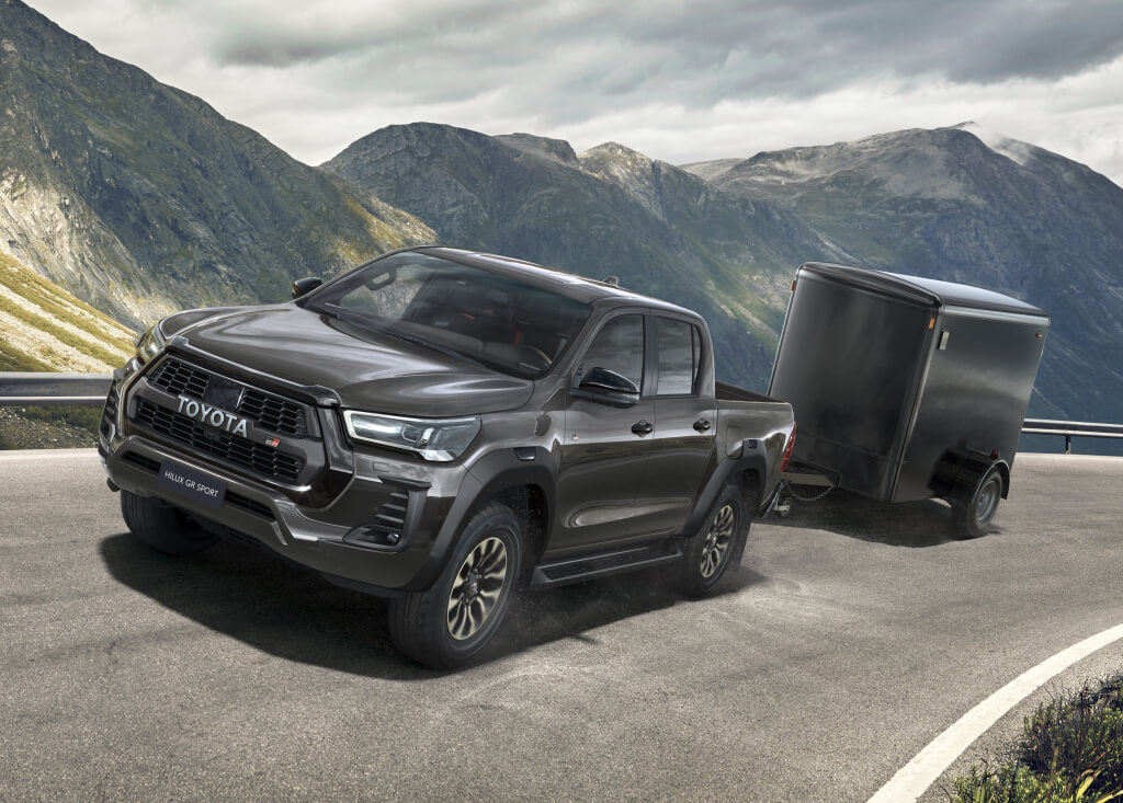 Toyota Hilux GR Sport: remolque.
