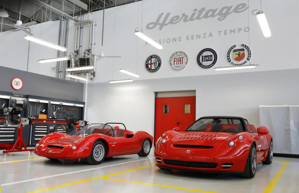 Abarth 1000 SP: frontal.