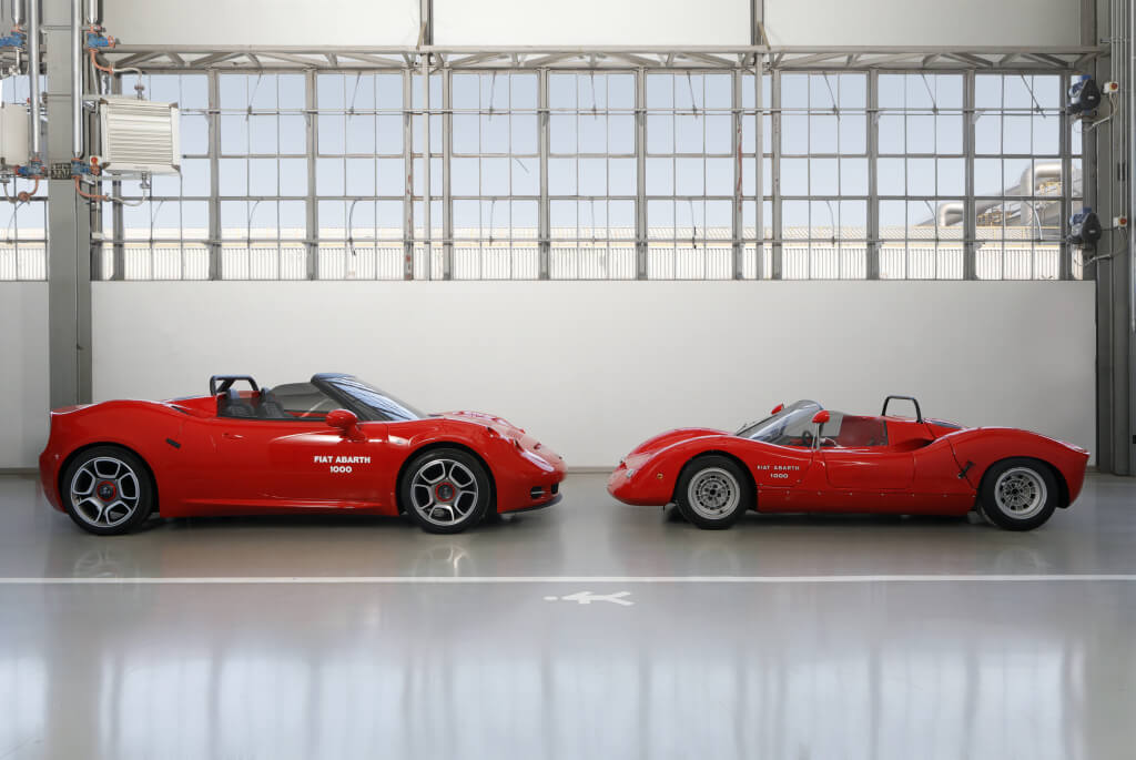 Abarth 1000 SP: perfil.