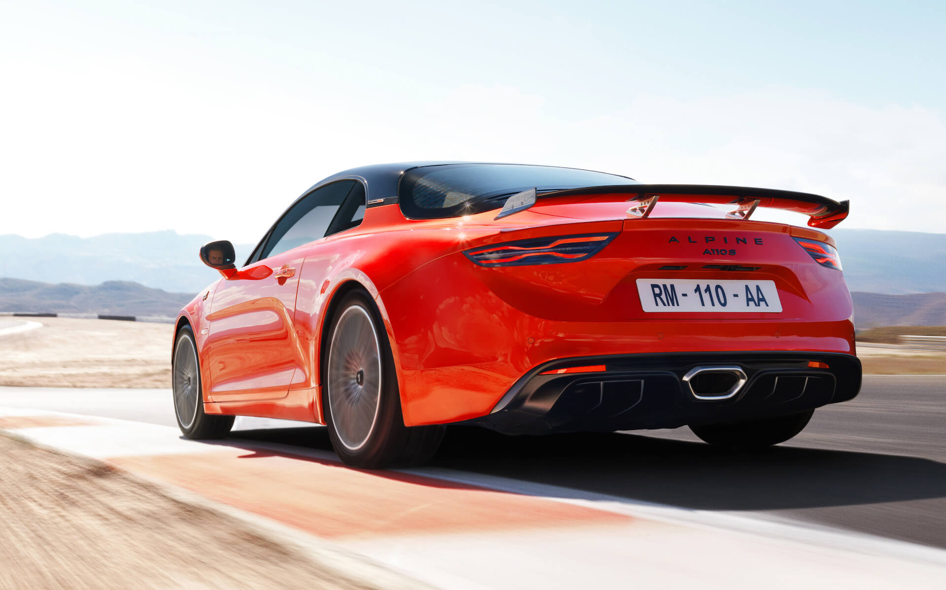 Alpine A110 S 2022: trasera.