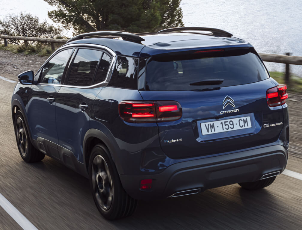 Citroën C5 Aircross 2022: trasera.