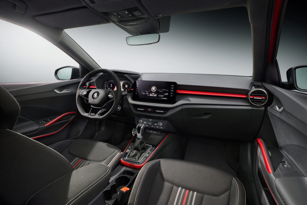Skoda Fabia Monte Carlo: interior.