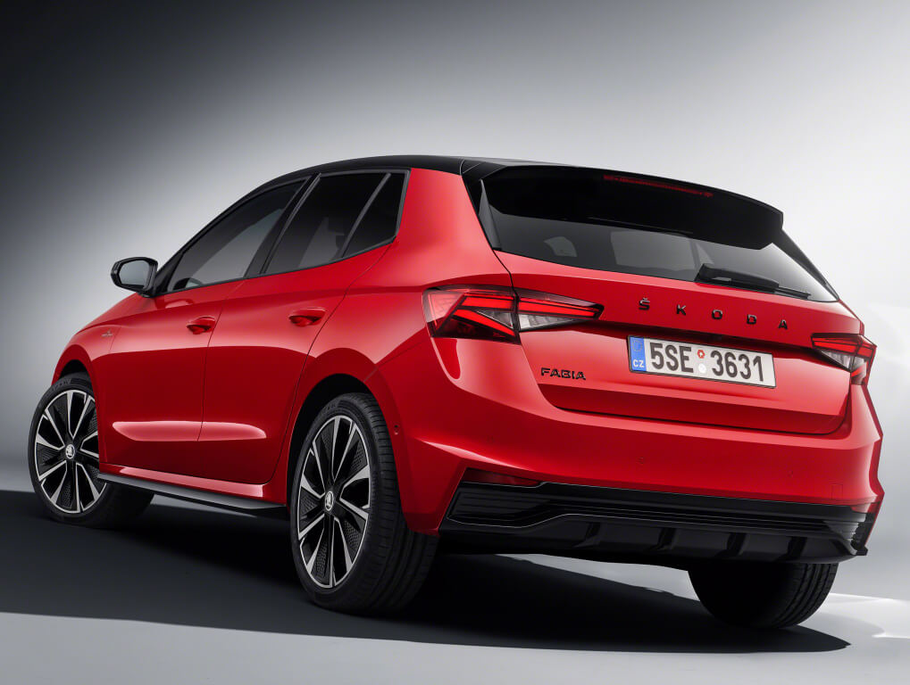 Skoda Fabia Monte Carlo: trasera.