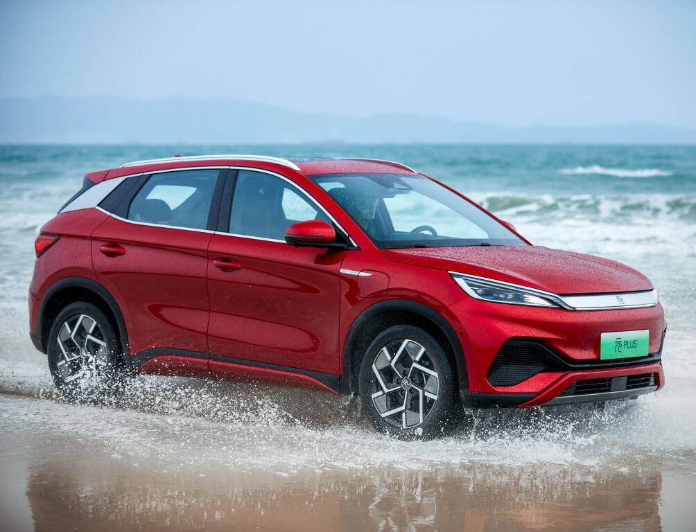 BYD Atto 3 EV: frontal.