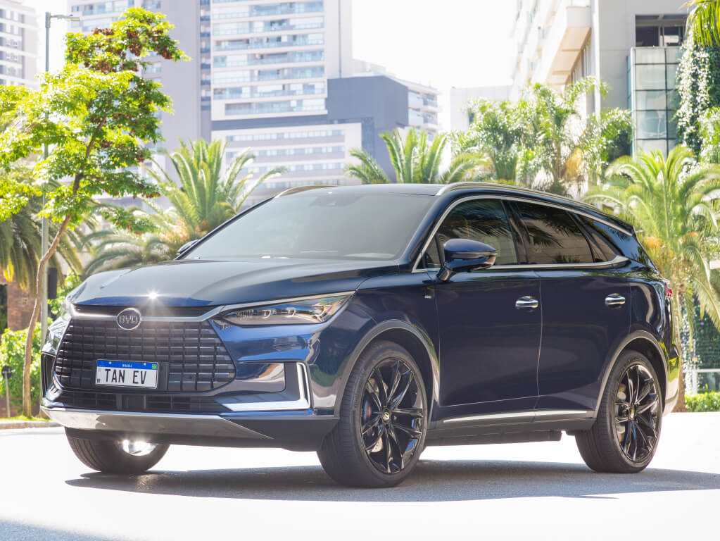 BYD Tang EV: frontal.