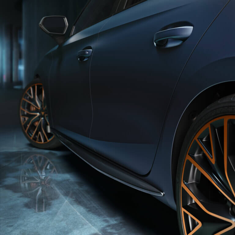 Cupra Leon VZ Cup: talonera.