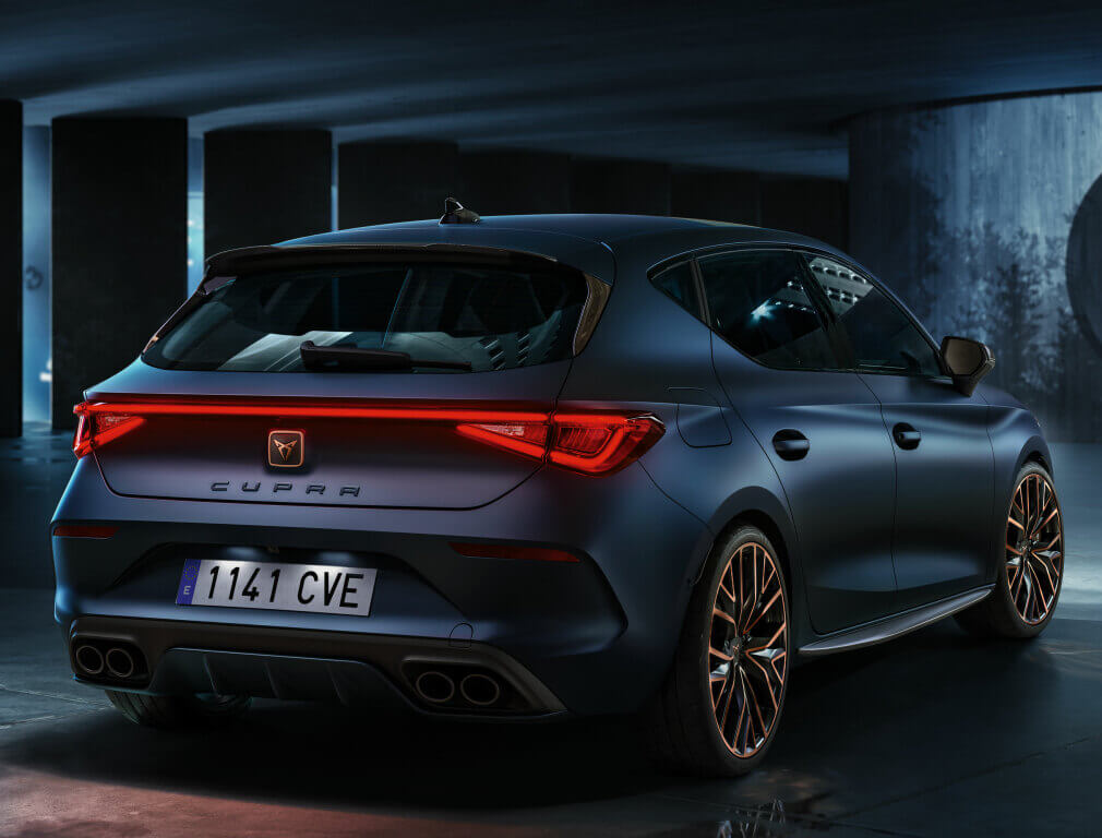 Cupra Leon VZ Cup: trasera.