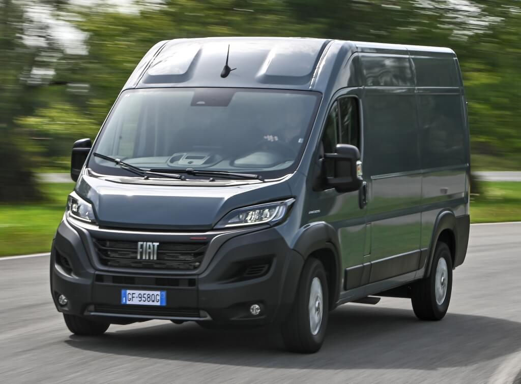 Fiat Ducato: frontal.