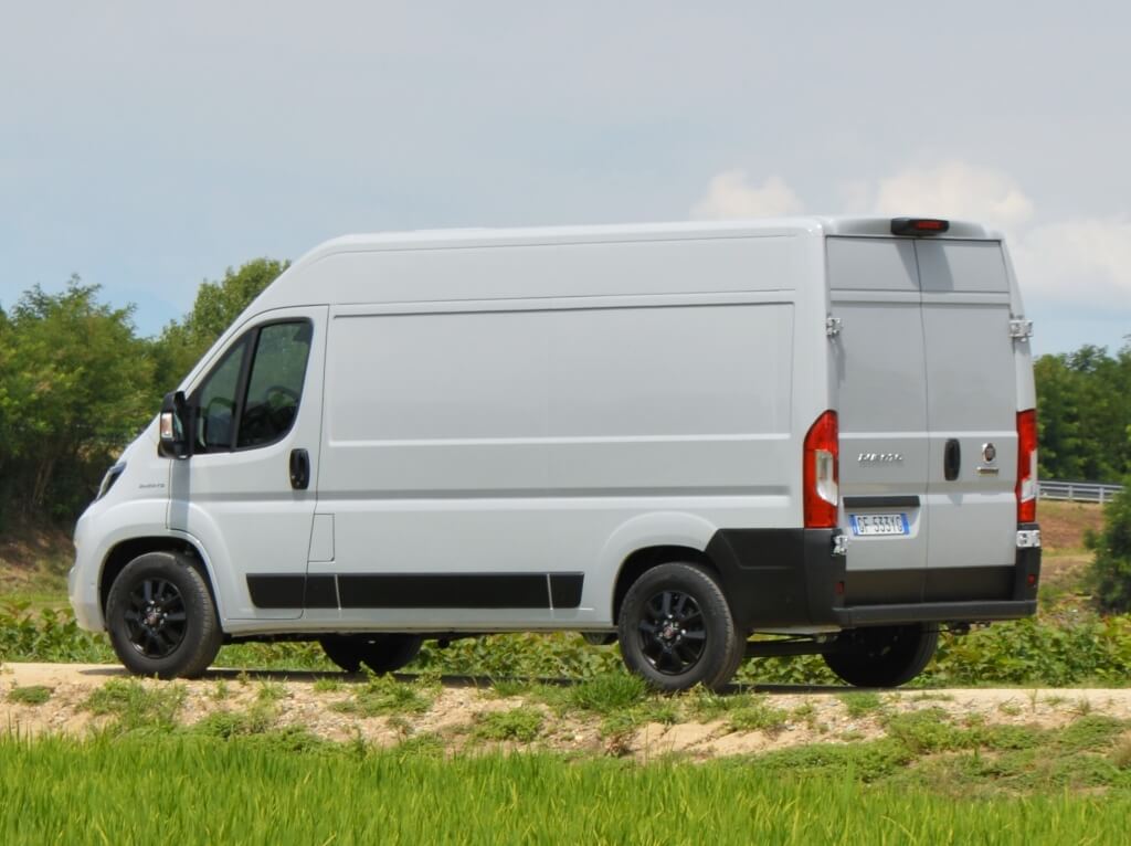 Fiat Ducato: trasera.