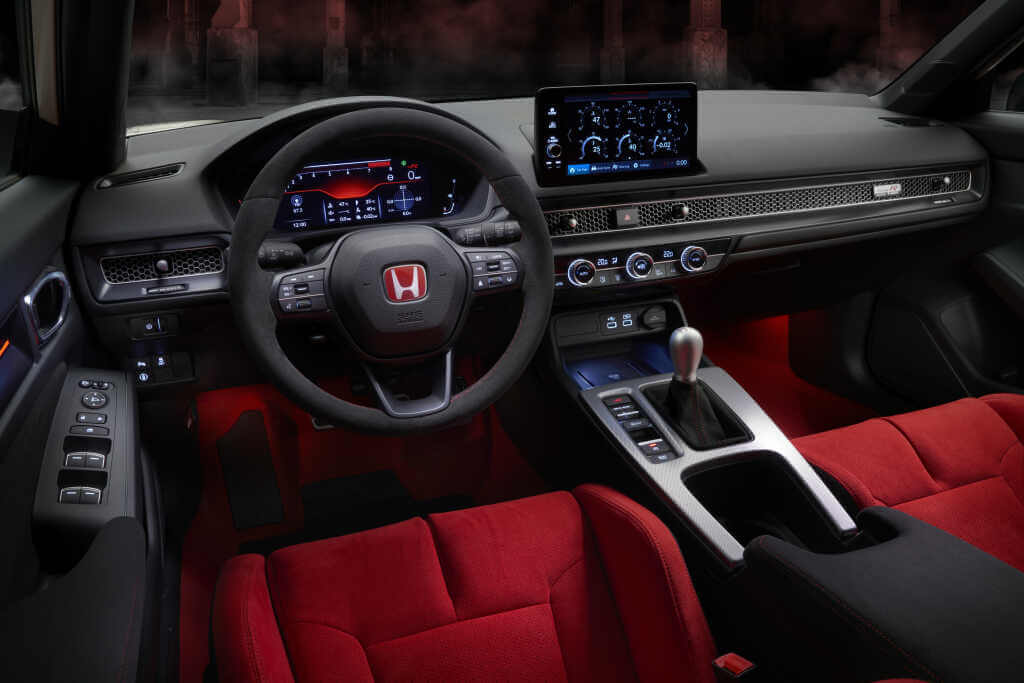 Honda Civic Type R 2022: interior.