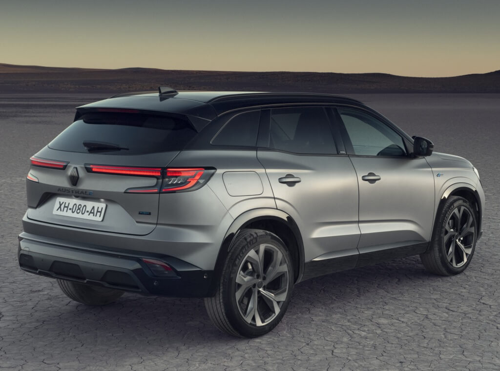Renault Austral, parte trasera.